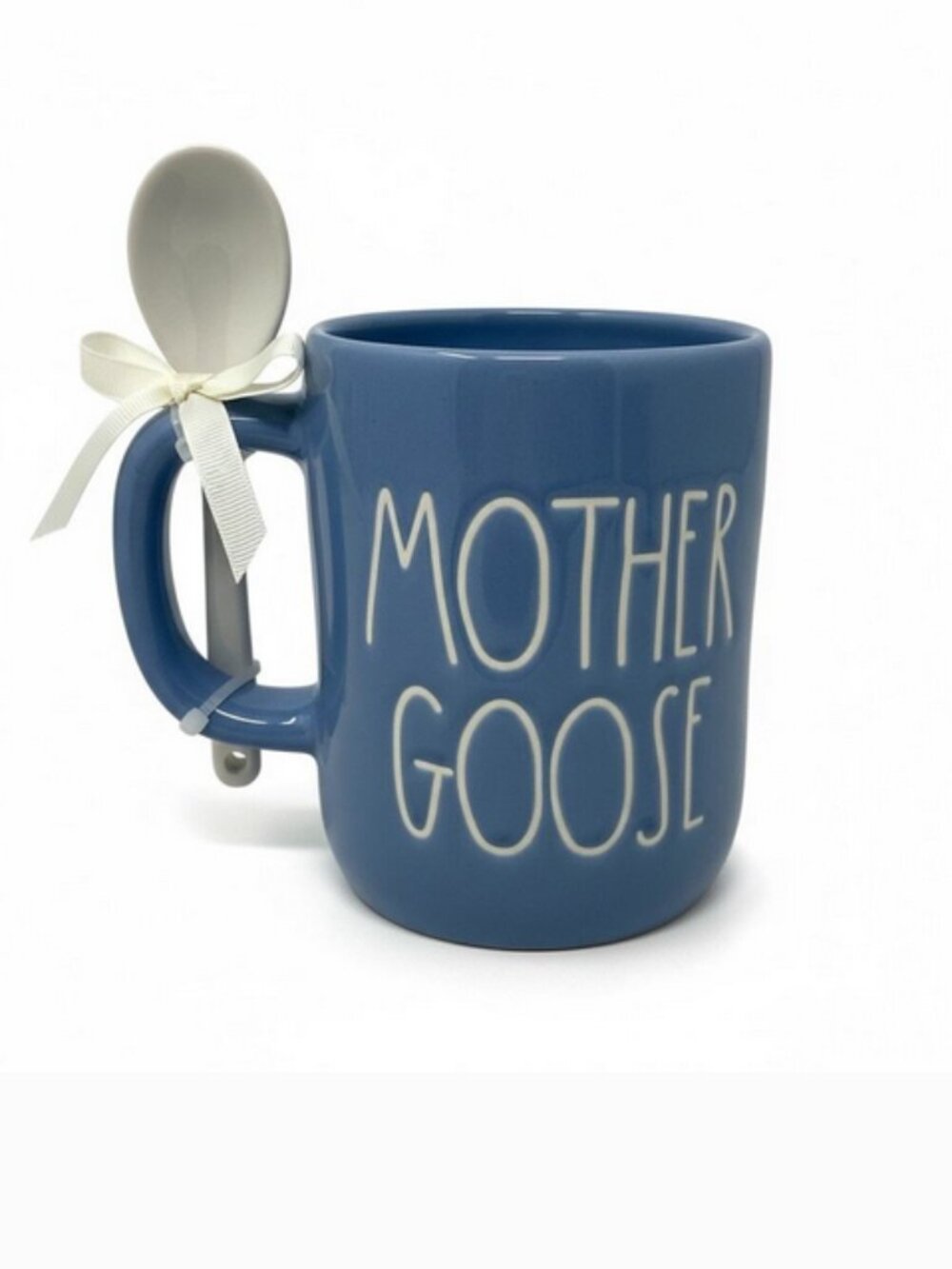Rae Dunn MOTHER GOOSE mug and Spoon New Release